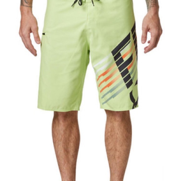 Fox Racing Light Speed 21” Boardshorts Medium Men’s W Zipper Pocket - Picture 1 of 4